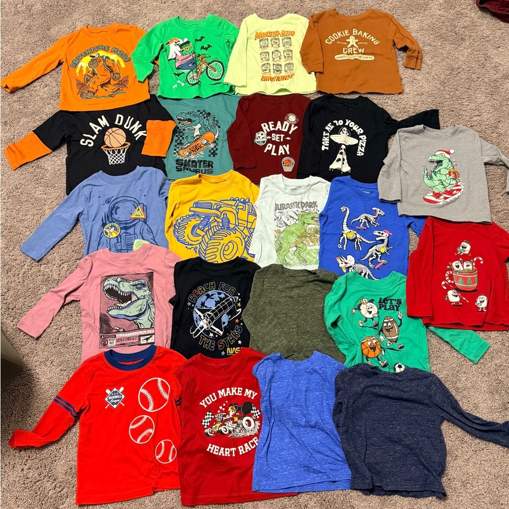 Jumping Beans Long Sleeve T-shirts 18M